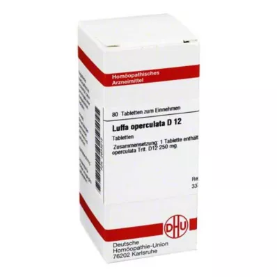 DHU Luffa operculata D 12 tabletta, 80 db DHU Luffa operculata D 12 tabletta, 80 db