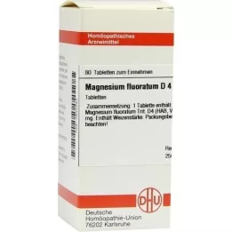 MAGNESIUM FLUORATUM D 4 tabletta, 80 db