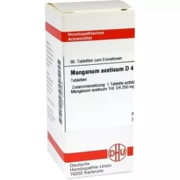 MANGANUM ACETICUM D 4 tabletta, 80 db
