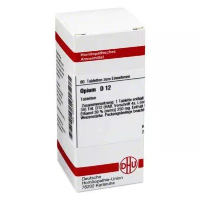 OPIUM D 12 tabletta, 80 db