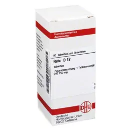 RUTA D 12 tabletta, 80 db