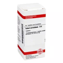 SABAL SERRULATUM D 6 tabletta, 80 db