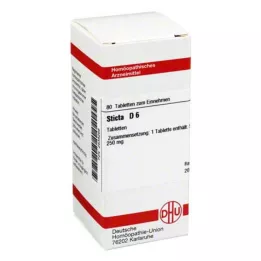 STICTA D 6 tabletta, 80 db