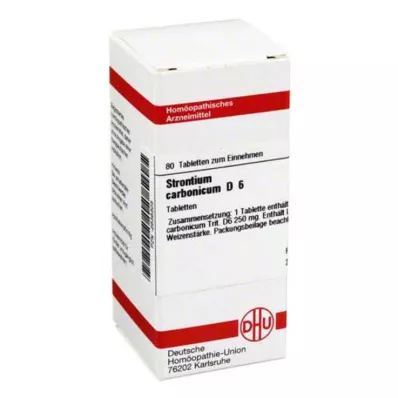 DHU Strontium carbonicum D 6 tabletta, 80 db