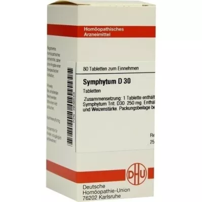 SYMPHYTUM D 30 tabletta, 80 db