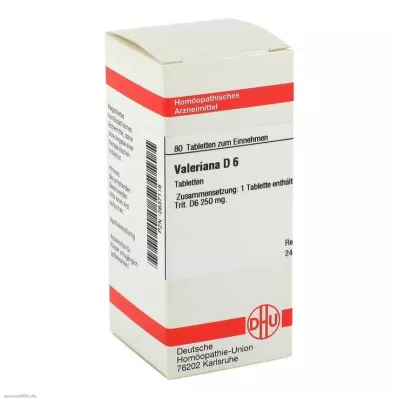DHU Valeriana D 6 tabletta, 80 db