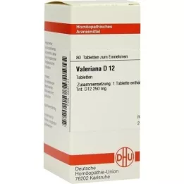 VALERIANA D 12 tabletta, 80 db