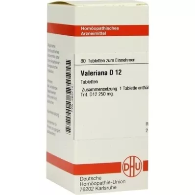 VALERIANA D 12 tabletta, 80 db