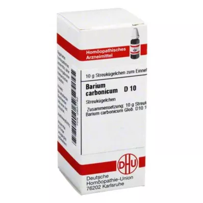 BARIUM CARBONICUM D 10 golyó, 10 g