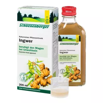 Schoenenberger gyömbér növényi ital, 200 ml Schoenenberger gyömbér növényi ital, 200 ml