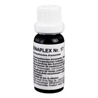 REGENAPLEX No.17 csepp, 15 ml