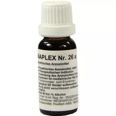 REGENAPLEX No.26 a csepp, 15 ml