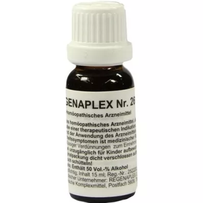REGENAPLEX No.26 b csepp, 15 ml
