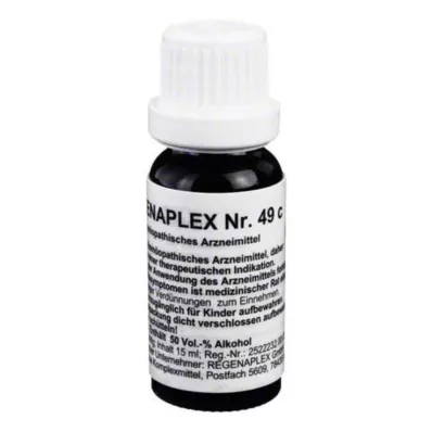 Regenaplex No.49 c cseppek, 15 ml Regenaplex No.49 c cseppek, 15 ml