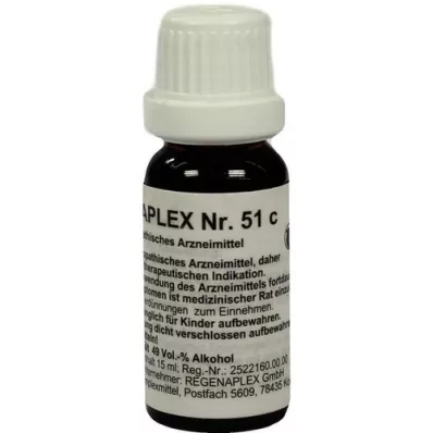 REGENAPLEX No.51 c csepp, 15 ml