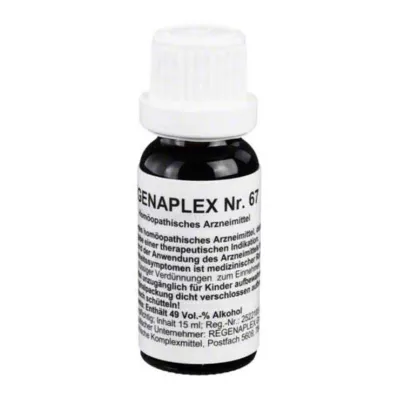 Regenaplex No.67 csepp, 15 ml Regenaplex No.67 csepp, 15 ml