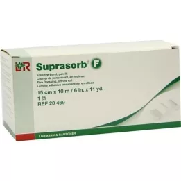 SUPRASORB F Fóliák Sebkötöző 15 cmx10 m-es tekercs, 1 db