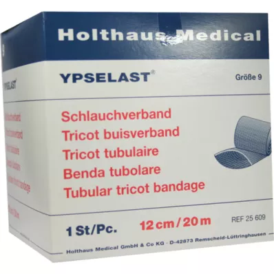 SCHLAUCHVERBAND Ypselast méret 9 20 m fehér, 1 db