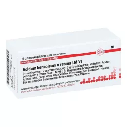 ACIDUM BENZOICUM e resina LM VI Gömböcskék, 5 g