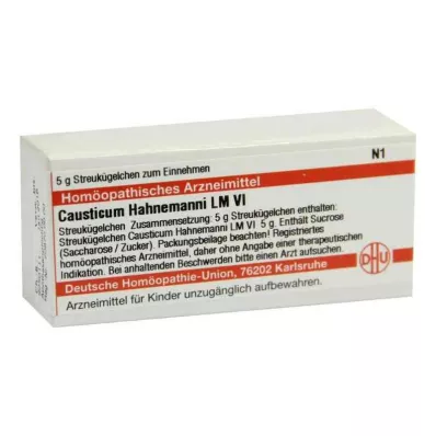Lm Causticum Vi Globuli Dhu Hahnemann (5 g) Lm Causticum Vi Globuli Dhu Hahnemann (5 g)