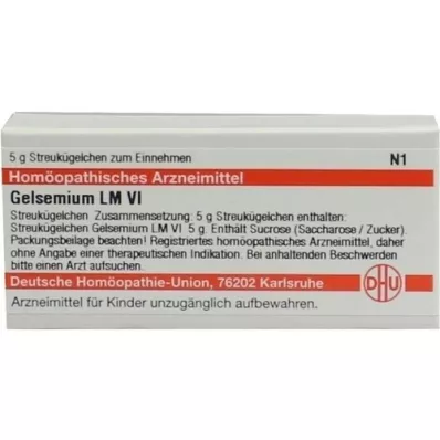 GELSEMIUM LM VI Gömböcskék, 5 g
