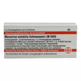 MERCURIUS SOLUBILIS Hahnemanni LM XVIII Gömböcskék, 5 g