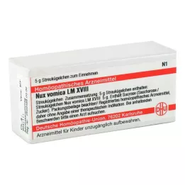 NUX VOMICA LM XVIII Gömböcskék, 5 g