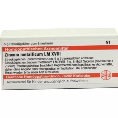 ZINCUM METALLICUM LM XVIII Gömböcskék, 5 g