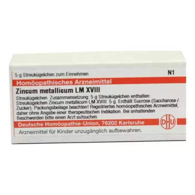 Lm Zincum Metallicum Xviii gömbök (5 g)