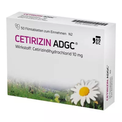 CETIRIZIN ADGC Filmtabletta, 50 db
