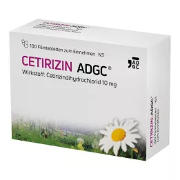 CETIRIZIN ADGC Filmtabletta, 100 db