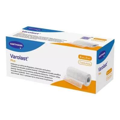 VAROLAST Plus cinkragasztó kötés 8 cmx5 m, 1 db