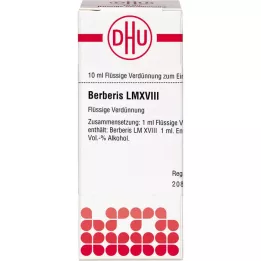 BERBERIS LM XVIII Hígítás, 10 ml