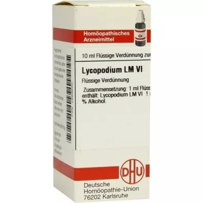 LYCOPODIUM LM VI Hígítás, 10 ml