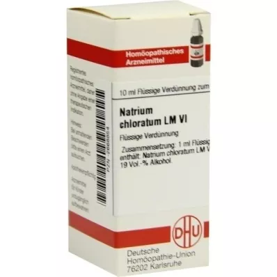 NATRIUM CHLORATUM LM VI Hígítás, 10 ml