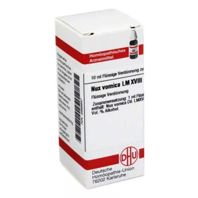 NUX VOMICA LM XVIII Hígítás, 10 ml