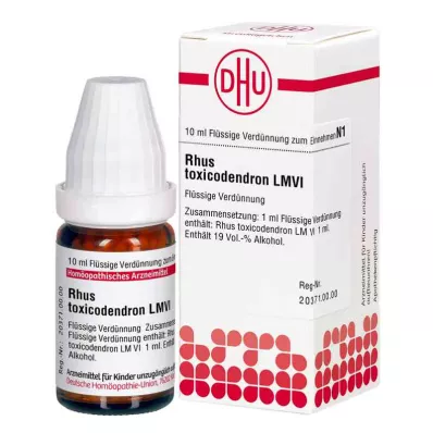 RHUS TOXICODENDRON LM VI Hígítás, 10 ml RHUS TOXICODENDRON LM VI Hígítás, 10 ml