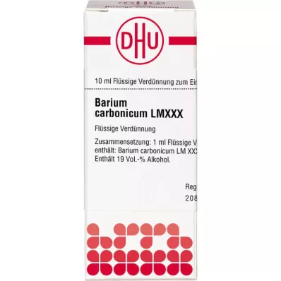 BARIUM CARBONICUM LM XXX Hígítás, 10 ml