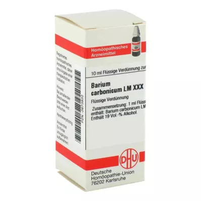 BARIUM CARBONICUM LM XXX Hígítás, 10 ml BARIUM CARBONICUM LM XXX Hígítás, 10 ml