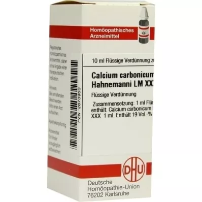 CALCIUM CARBONICUM Hahnemanni LM XXX Hígítás, 10 ml