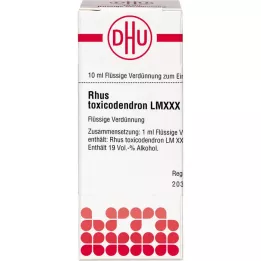 RHUS TOXICODENDRON LM XXX Hígítás, 10 ml