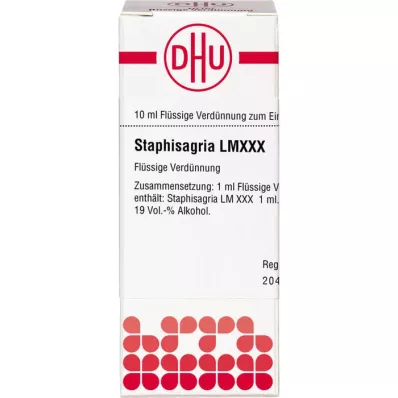 STAPHISAGRIA LM XXX Hígítás, 10 ml