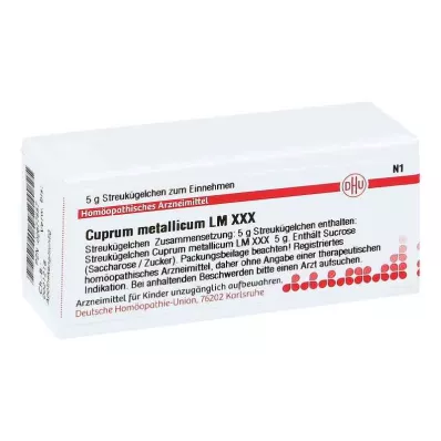 CUPRUM METALLICUM LM XXX Gömböcskék, 5 g CUPRUM METALLICUM LM XXX Gömböcskék, 5 g