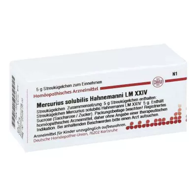MERCURIUS SOLUBILIS Hahnemanni LM XXIV Gömböcskék, 5 g MERCURIUS SOLUBILIS Hahnemanni LM XXIV Gömböcskék, 5 g