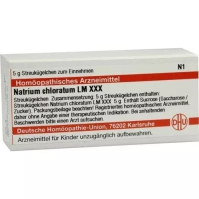 NATRIUM CHLORATUM LM XXX Gömböcskék, 5 g