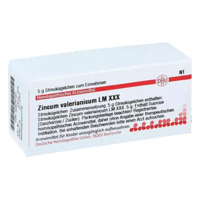 Lm Zincum Valerianicum Xxx Globules (5 g) Lm Zincum Valerianicum Xxx Globules (5 g)