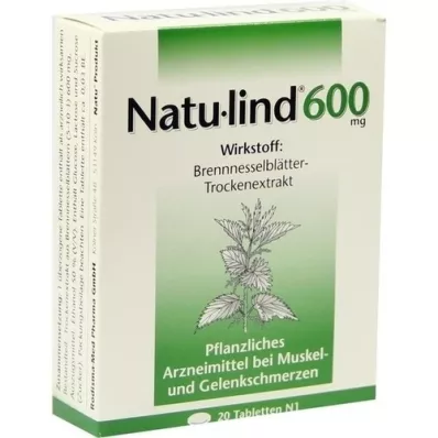 NATULIND 600 mg bevont tabletta, 20 db