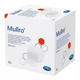 MULLRO 10 cmx10 m-es géz göngyölve, 1 db