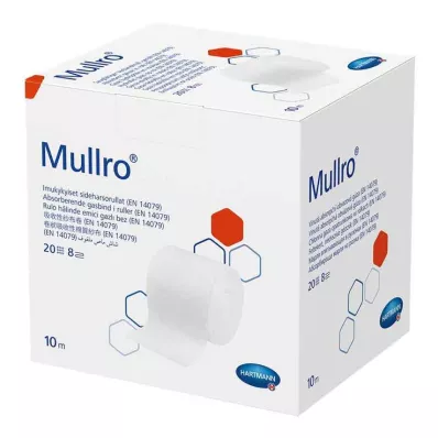Mullro kötszeres géz tekercselt 10cmx10 m, 1 db