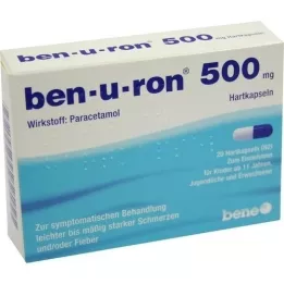 BEN-U-RON 500 mg-os kapszula, 20 db